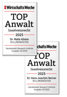 WirtschaftsWoche TOP Anwalt Koester Berner